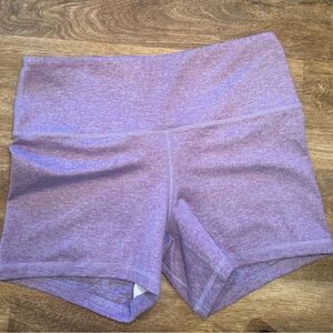Fleo Lavender High-Rise Bike Shorts NEW without tags